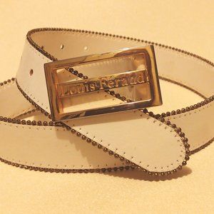 Vintage Louis Feraud Belt fits waist 24-30"
